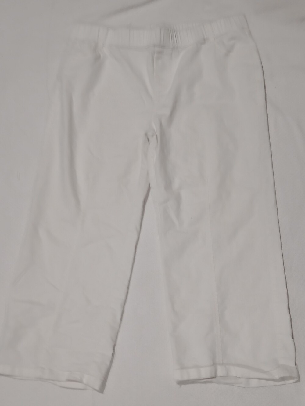 Source Unknown White Boot Cut Women's Pants